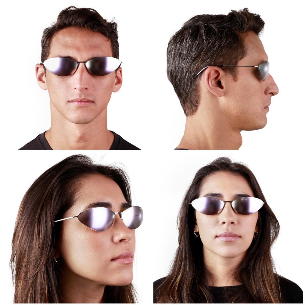 Óculos de Sol Balenciaga Unissex BB0350S Prata