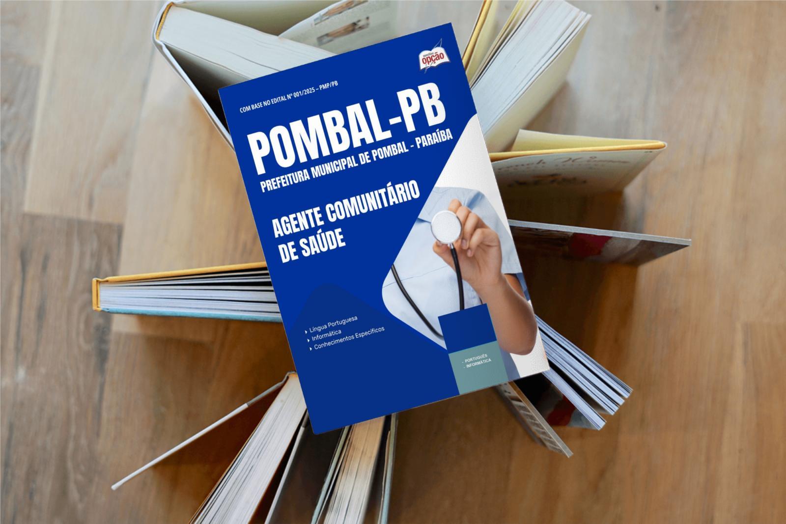 Miniatura Apostila Prefeitura Pombal Pb 2025 Agente Comunitário Saúde