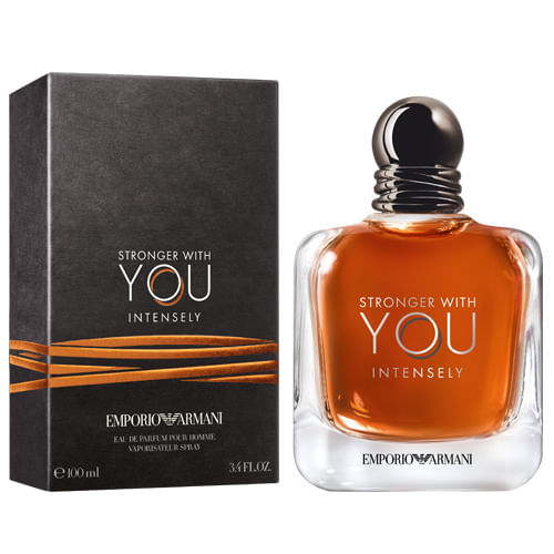 Miniatura Stronger With You Intensely Giorgio Armani Perfume Masculino - Eau de Parfum 100ml
