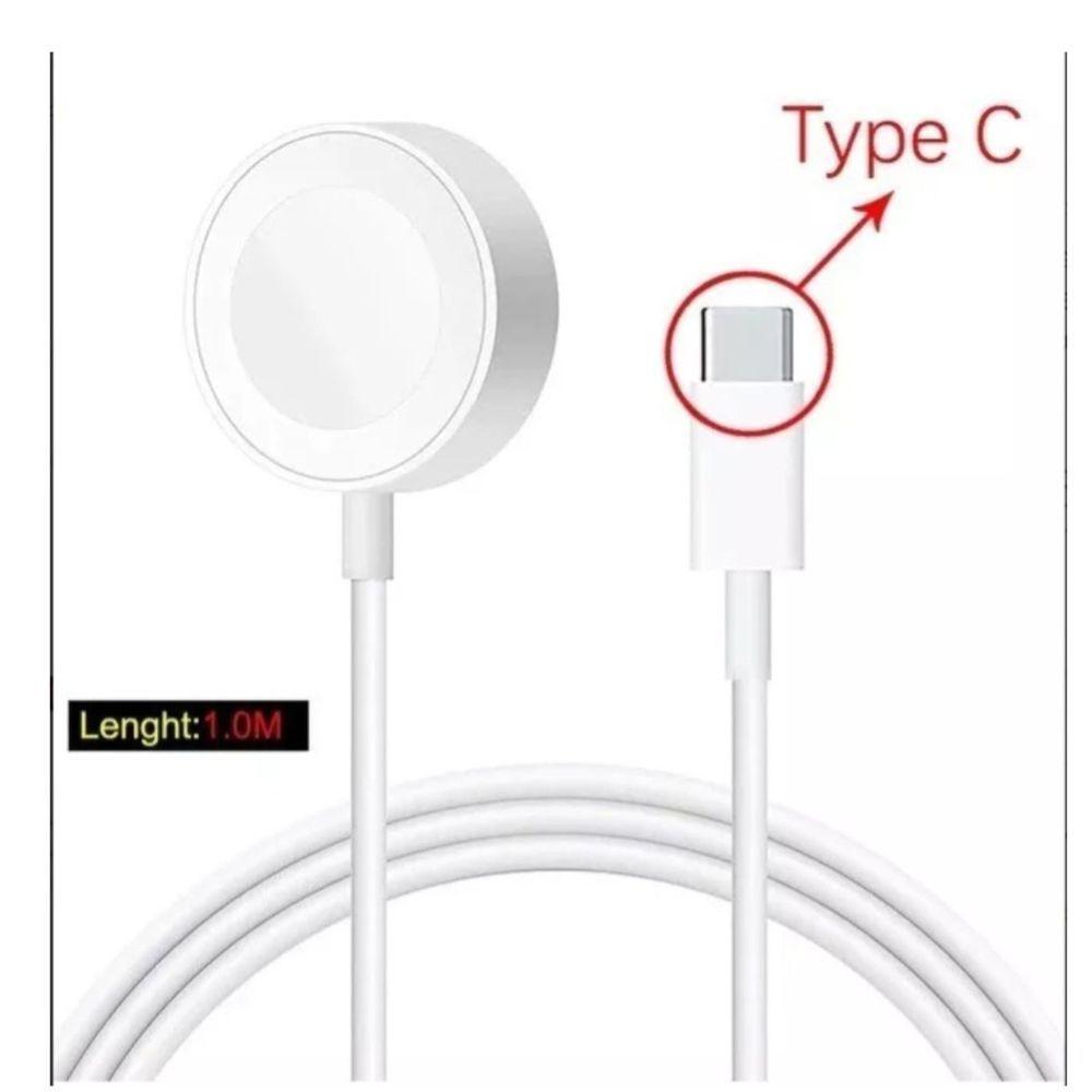 Miniatura Carregador Cabo Compatível Smartwatch Apple Série 7 Genérico