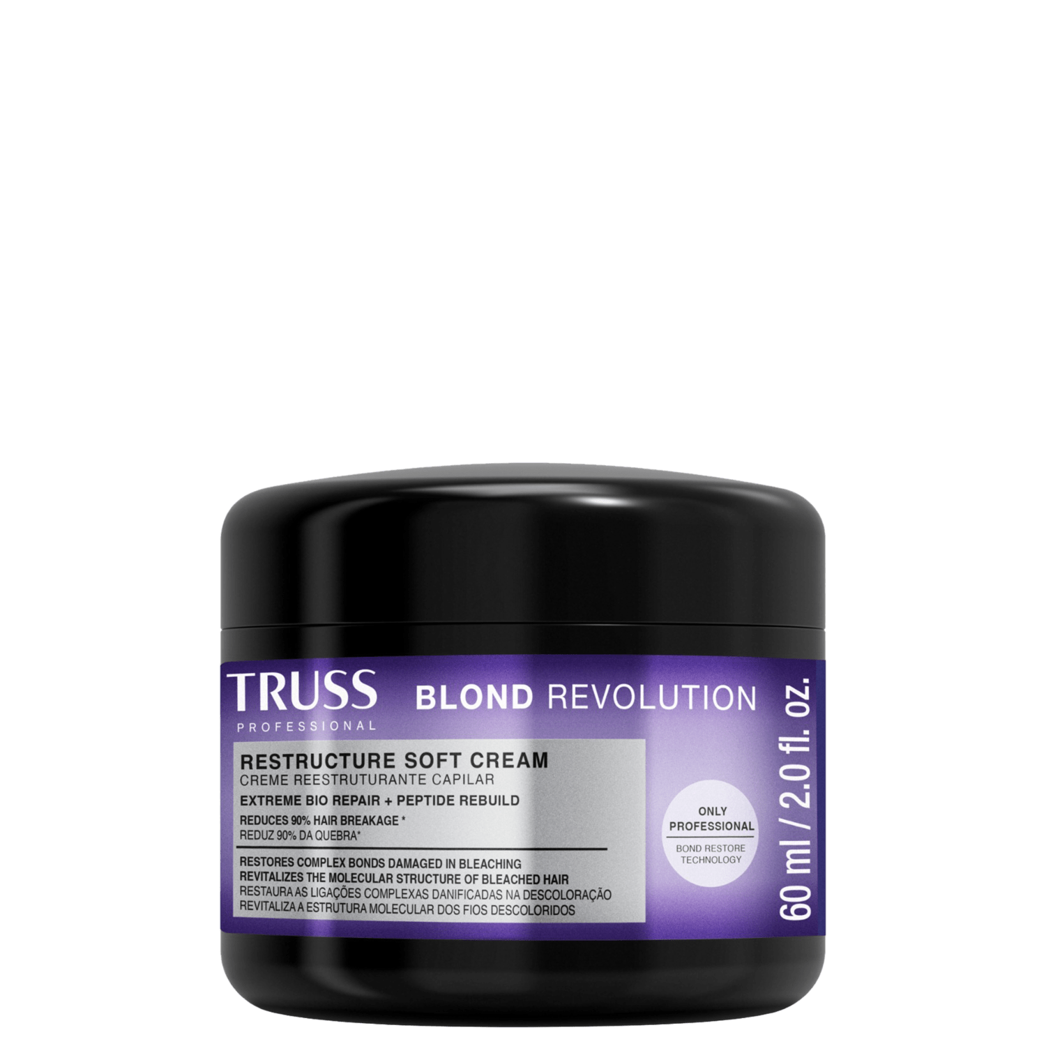 Miniatura TRUSS Net Blond Revolution - Máscara Capilar 60g