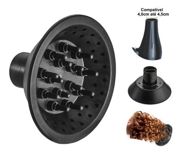 Miniatura Difusor De Ar Secador Universal Definidor De Cachos