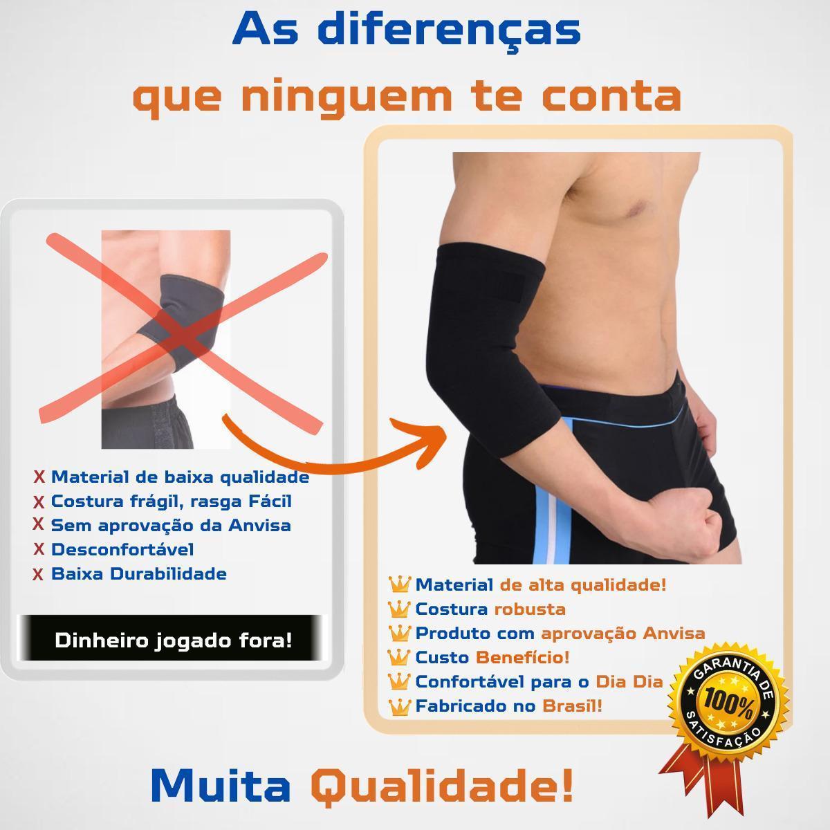 Miniatura Cotoveleira Ortopédica Ajustável Epicondilite Academia G