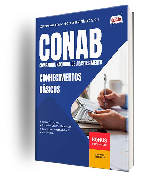 Miniatura Apostila Conab 2025 - Conhecimentos Básicos