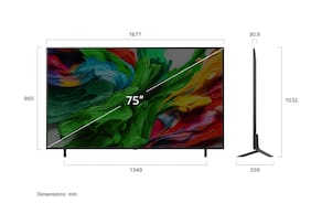 Miniatura Smart TV 75" LG QNED 4K MiniLED 75QNED85ASG Processador a8 Gen2 144Hz WebOS 25 TV 75" LG QNED MINI LED 4K 75QNED85ASG 144HZ