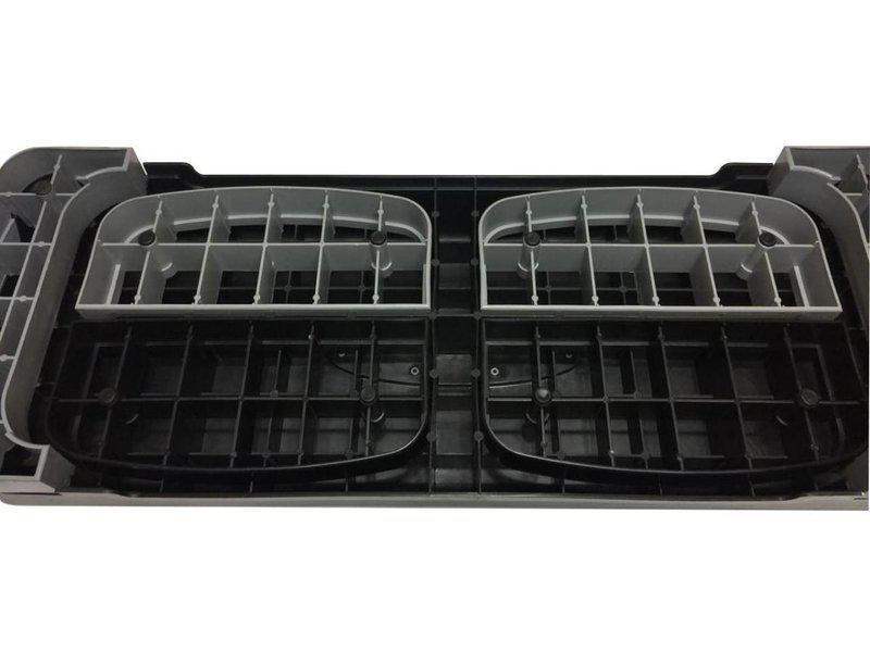 Miniatura Step Aeróbico 61001 Fitness Profissional 80cm Preto
