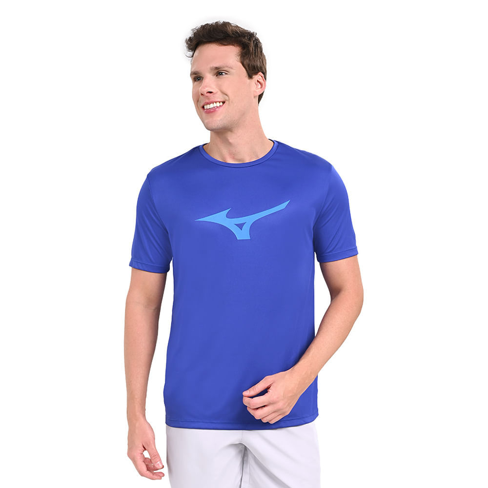 Miniatura Camiseta de Treino Masculina Mizuno Run Spark G Azul