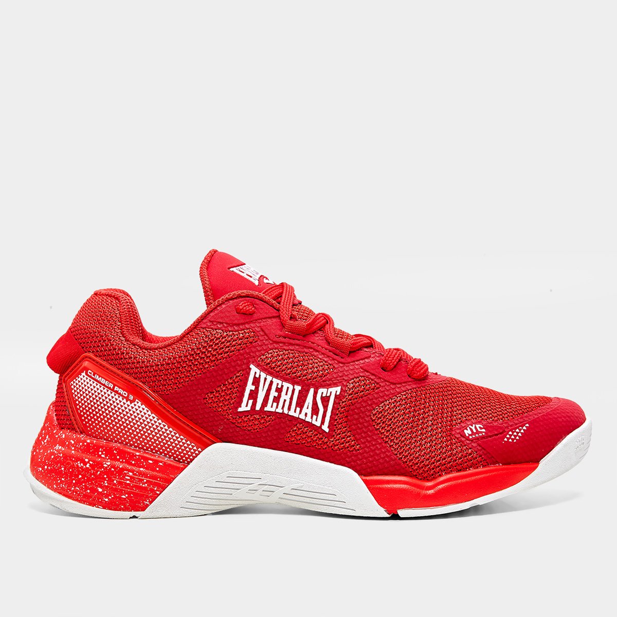 Miniatura Tênis Everlast Climber Pro 3 Vermelho+Branco - 36