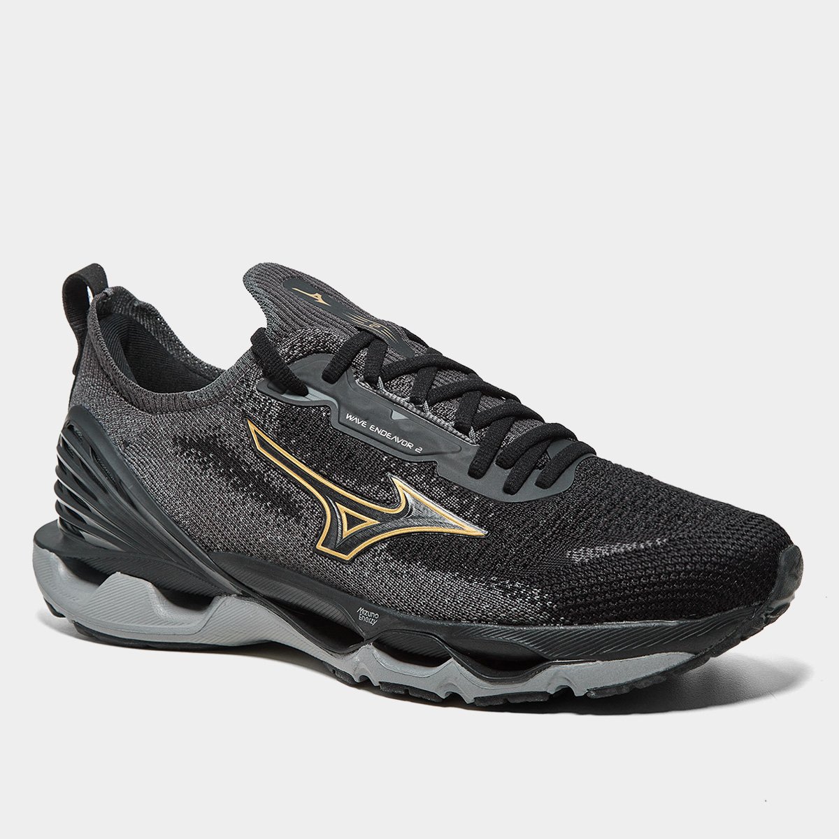 Miniatura Tênis Mizuno Wave Endeavor 2 Masculino Preto - 43