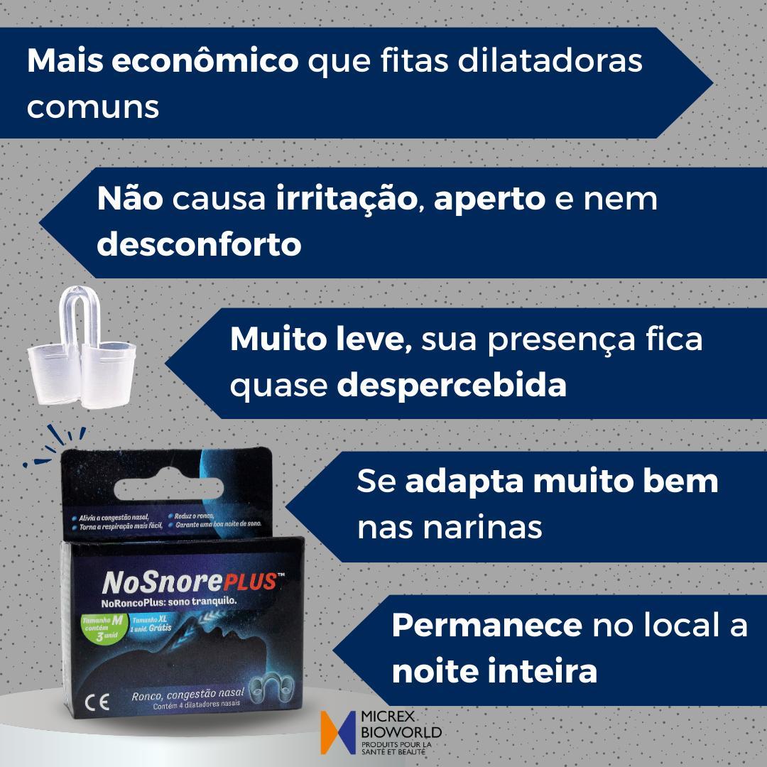 Miniatura Dilatador Nasal Interno Nosnore M Silicone Medicinal 4 Un