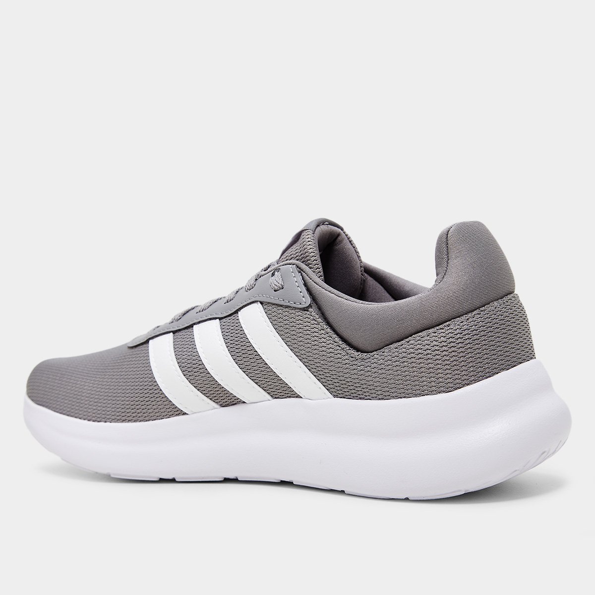 Miniatura Tênis Adidas Lite Racer Masculino Cinza+Branco - 38