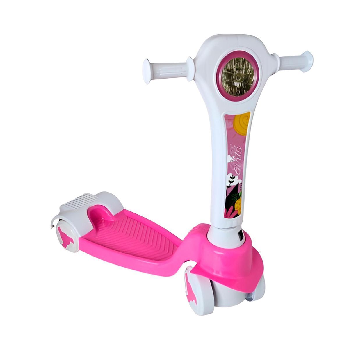 Miniatura Patinete Infantil Dobrável - Vermelho