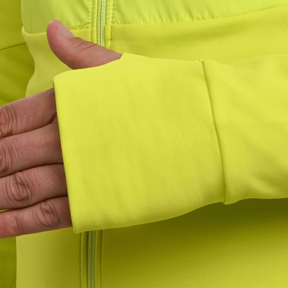 Miniatura Jaqueta de Corrida Masculina Mizuno Warmalite Hybrid G Azul