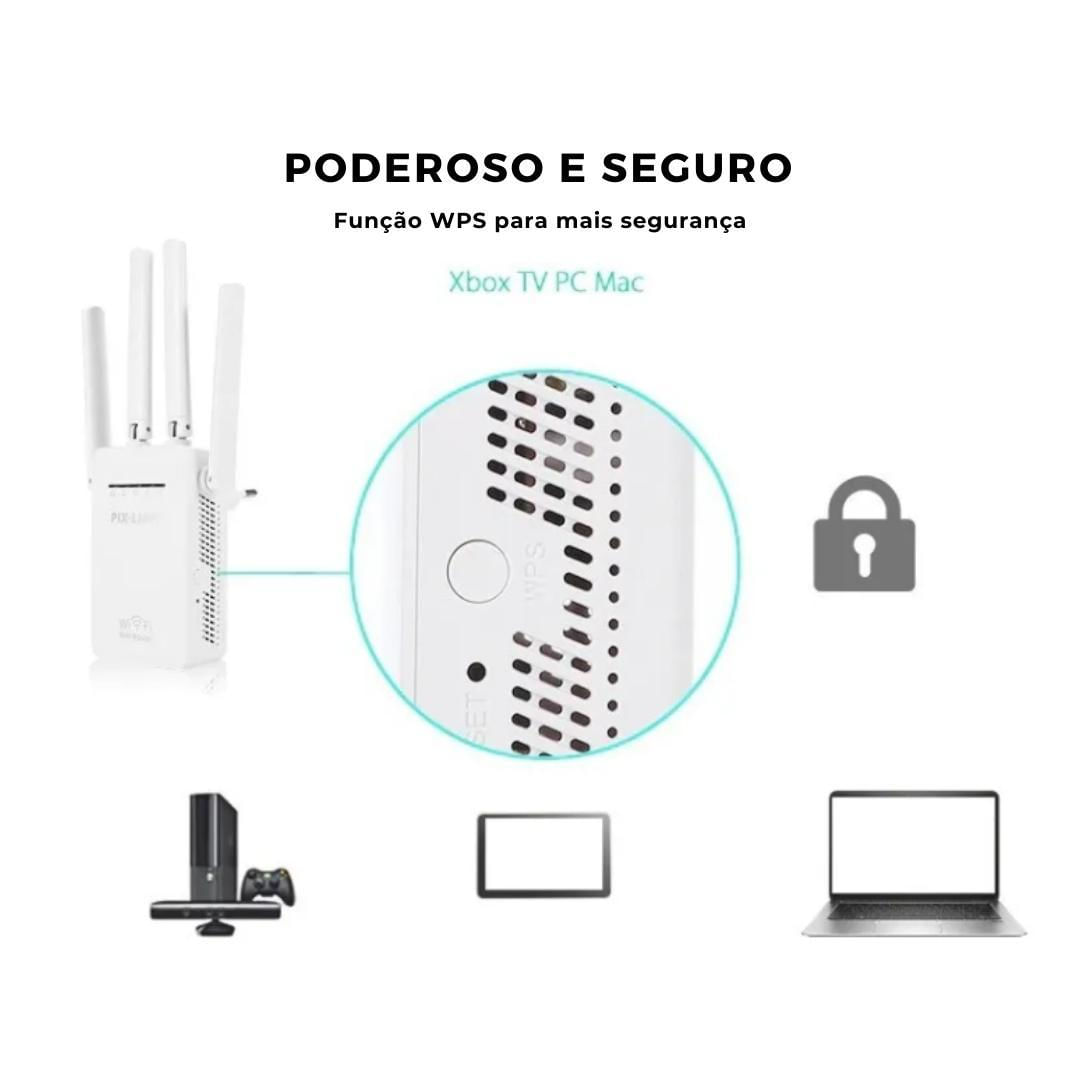 Repetidor Wi-Fi 2800M - Cobertura Total E Conexão Estável