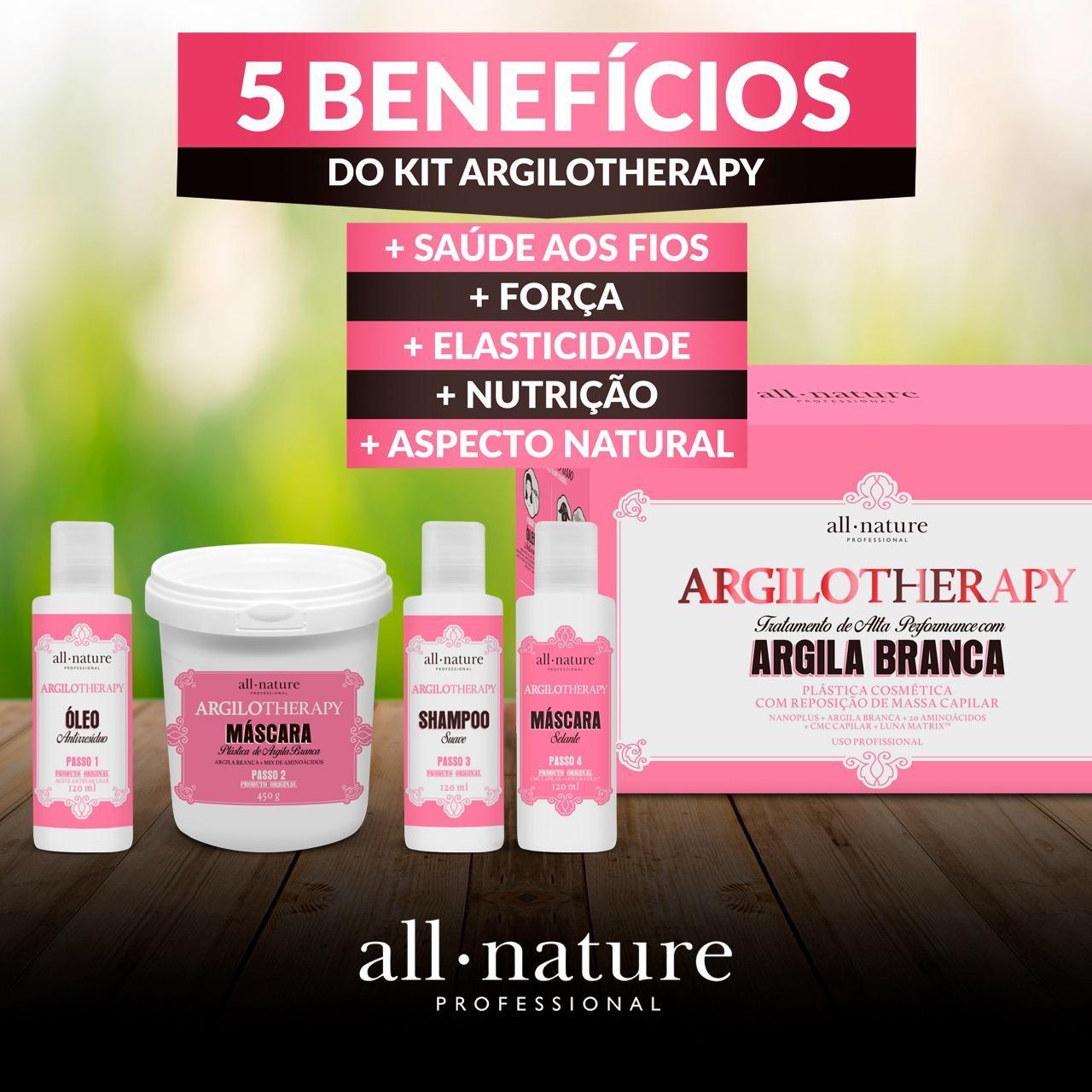 Miniatura Kit Argilotherapy All Nature Mini Tratamento Poderoso