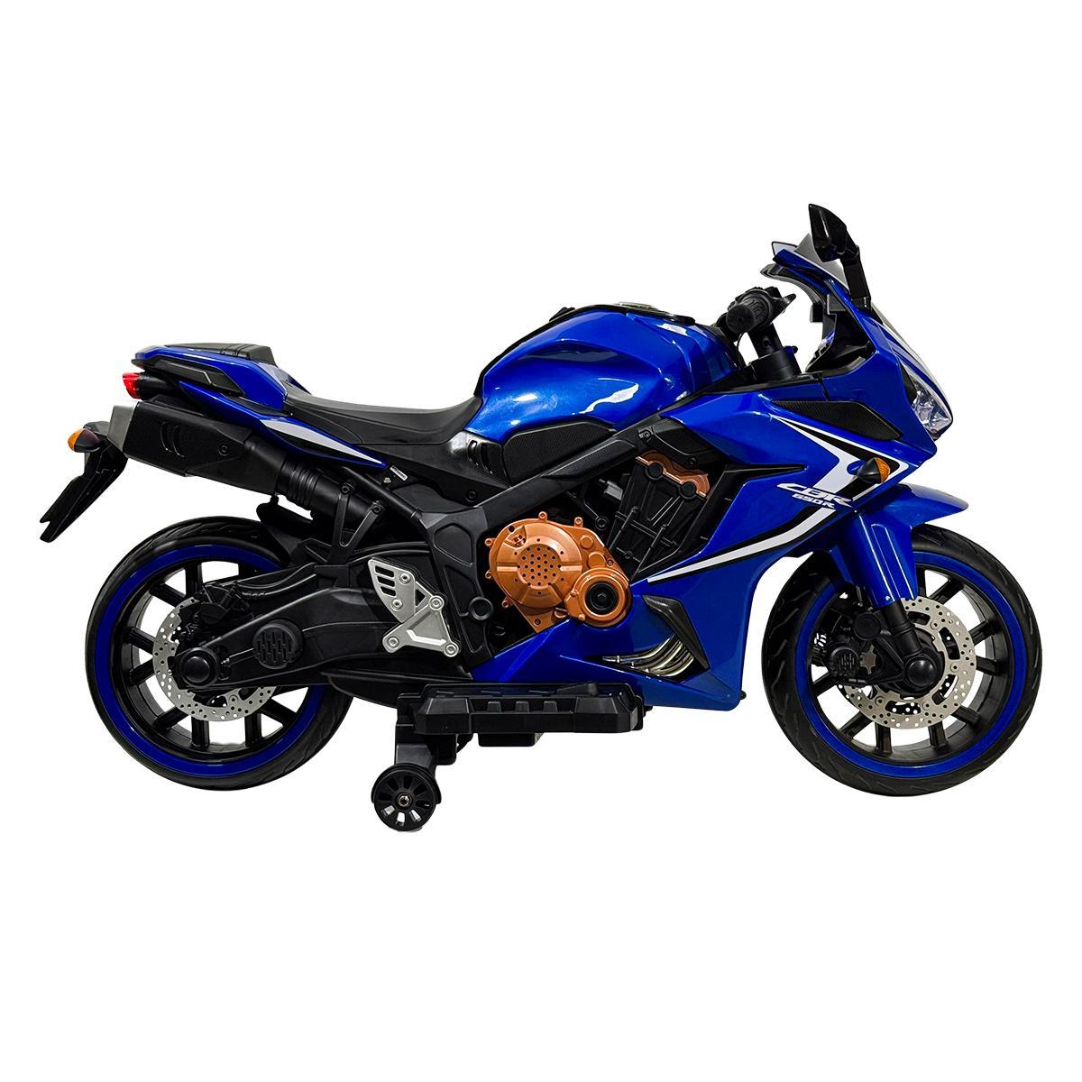 Miniatura Moto Elétrica Infantil Br 650 12V Azul