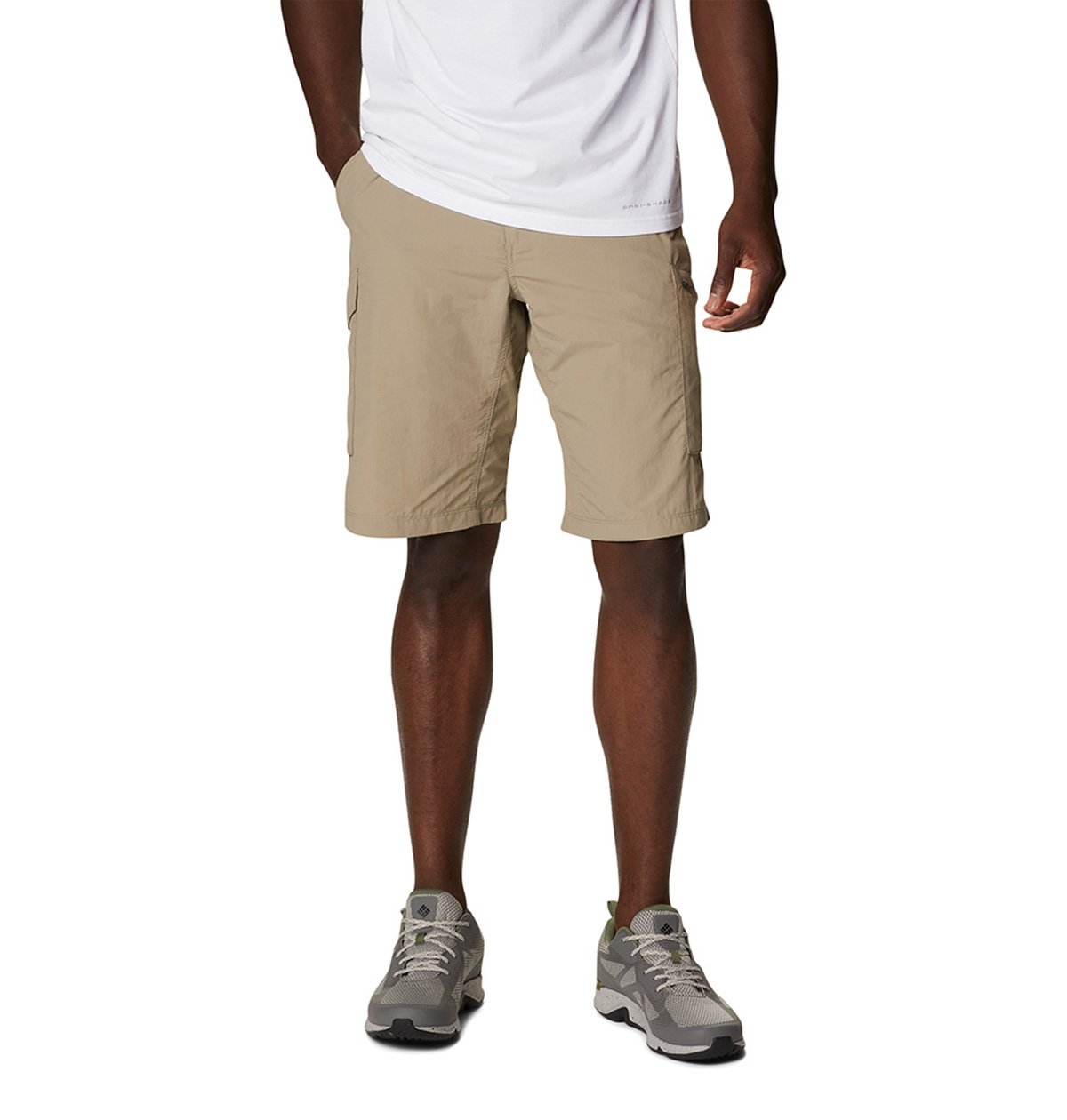 Miniatura Bermuda Columbia Silver Ridge Cargo Masculina Cáqui - G