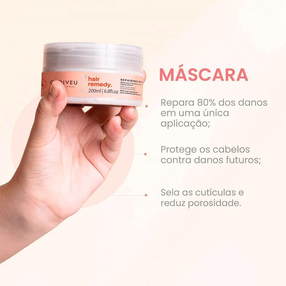 Miniatura Cadiveu Professional Essentials Hair Remedy - Máscara Condicionante 200ml