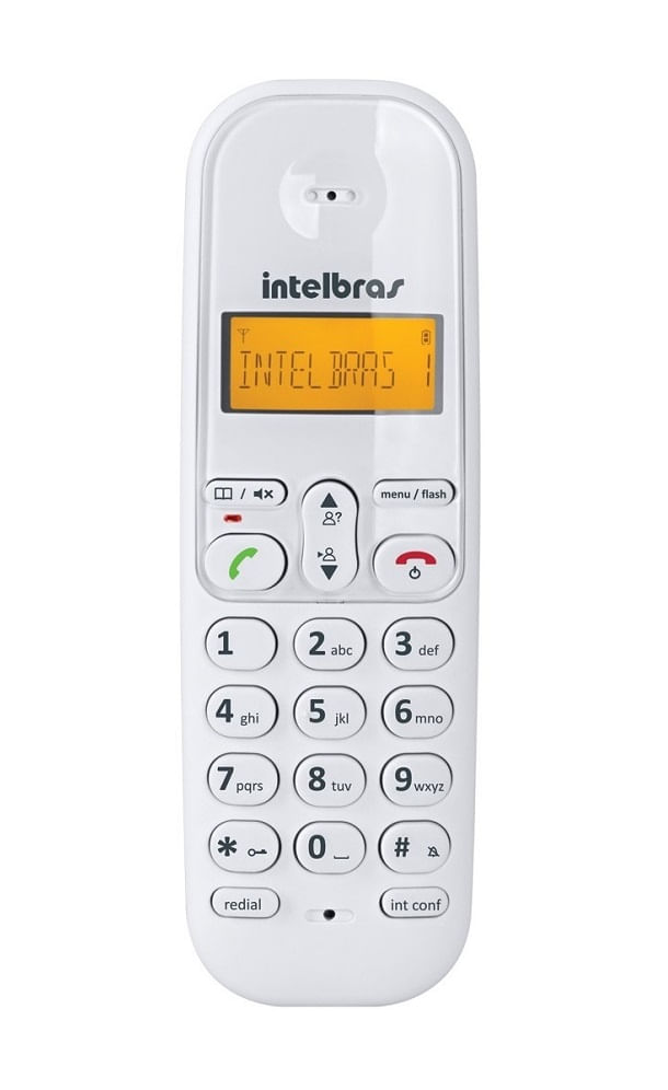 Miniatura Kit Aparelho Telefone Fixo sem fio Dect TS 3110 Com 5 Ramal Homologação: 20121300160