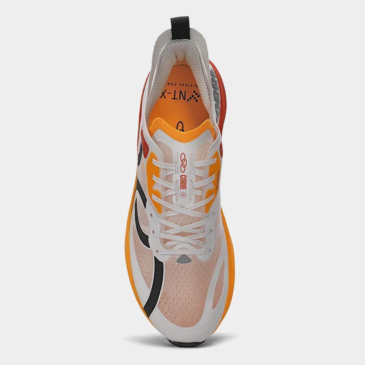 Miniatura Tênis Olympikus Corre 4 Branco+Laranja - 34