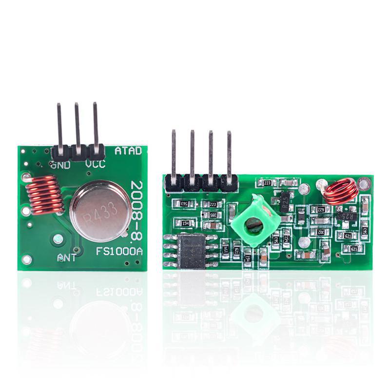 Miniatura Módulo RF 433Mhz Transmissor Receptor Arduino PIC PC