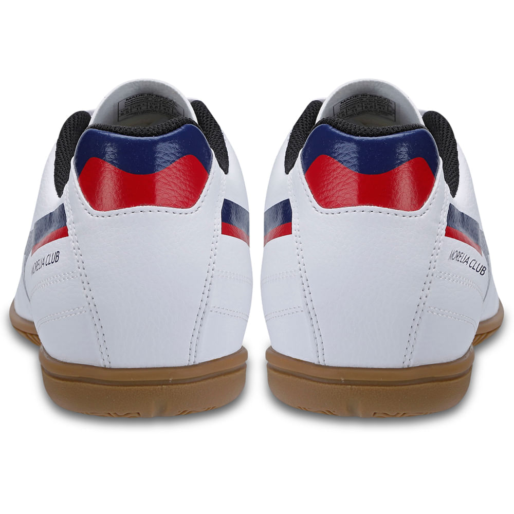 Miniatura Chuteira Futsal Masculina Mizuno Morelia Club IN 38 Branco