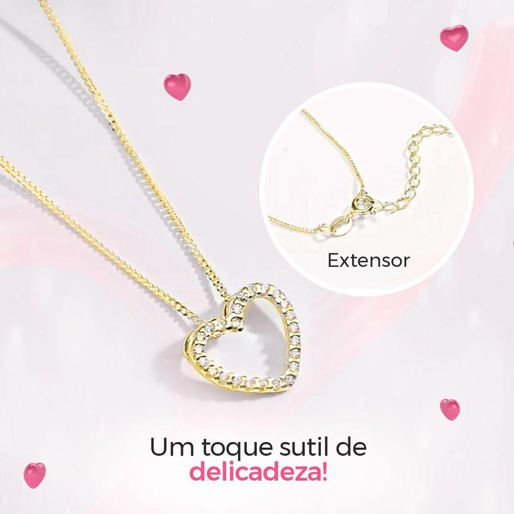 Miniatura Relogio Feminino Dourado Aço + Colar Mãe Coração + Caixa Social Moda Casual Presente Silicone Strass