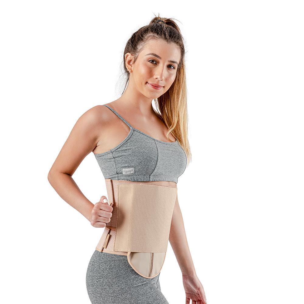 Faixa Abdominal Cinta Bolsa De Colostomia 3 Painéis Xgg