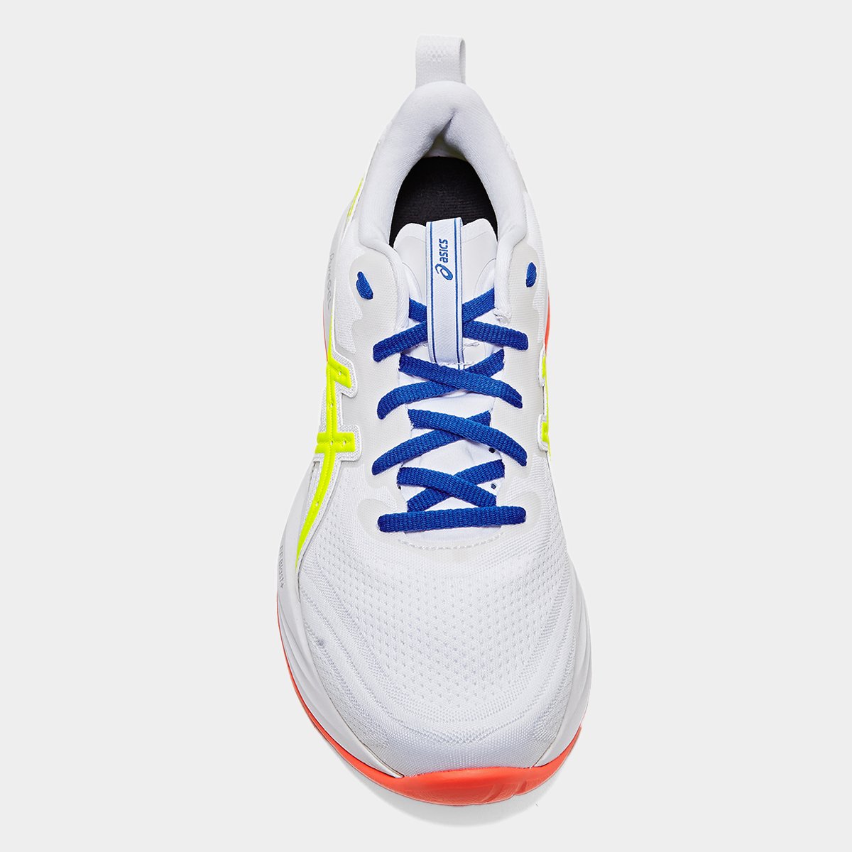 Miniatura Tênis Asics Gel-Cumulus 27 Atc Masculino Branco+Amarelo - 38
