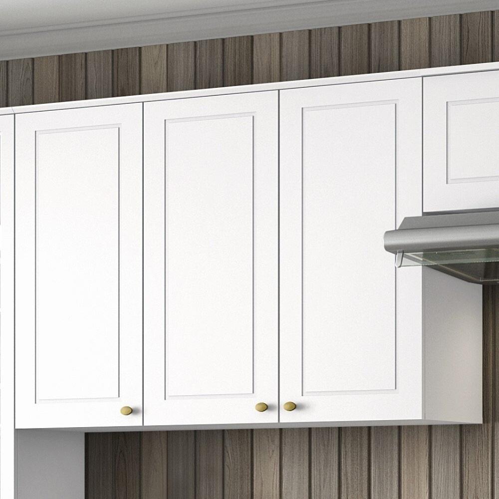 Miniatura Armário Aéreo para Cozinha 120x32,5x83cm Nova York Henn Branco HP