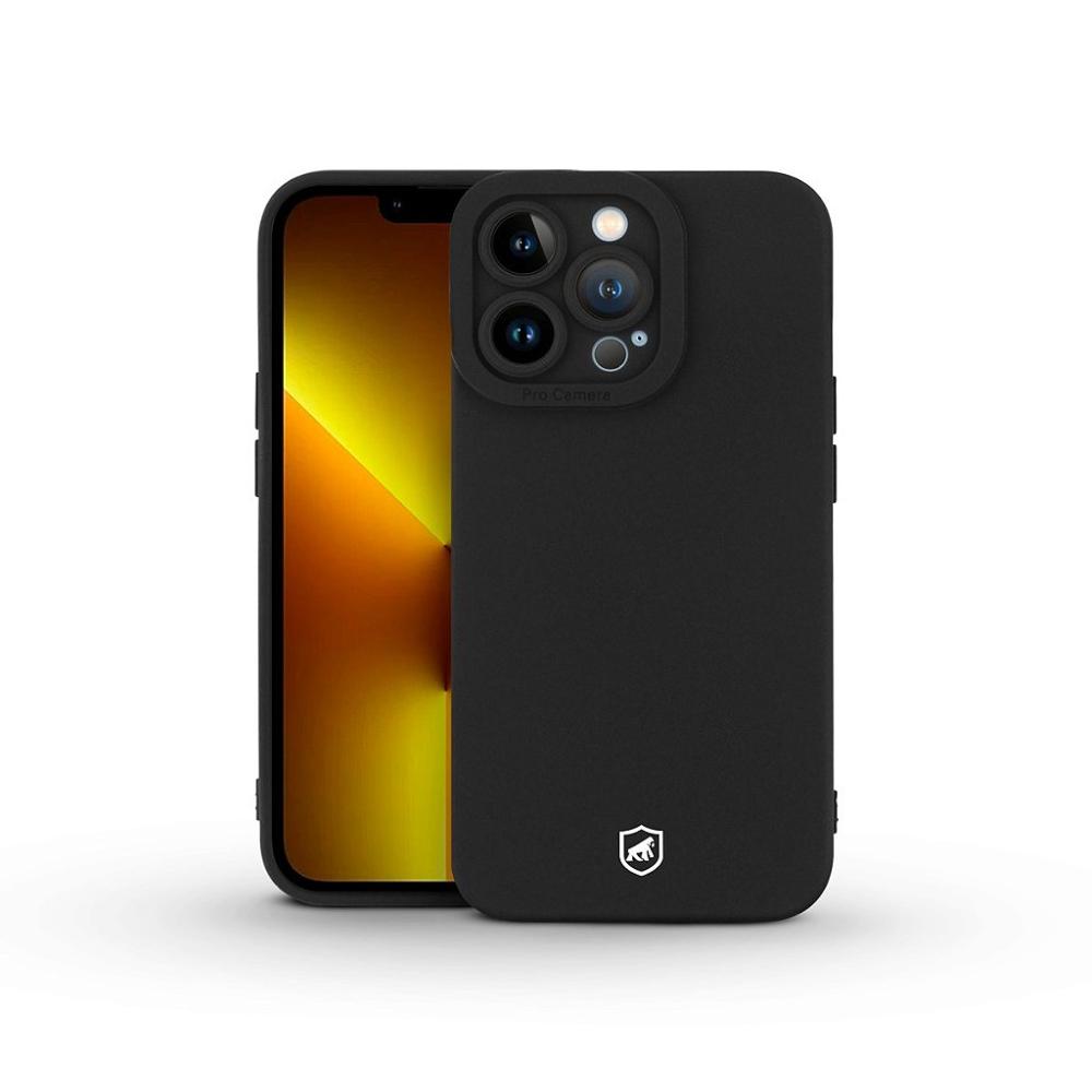 Miniatura Capa para iPhone 13 Pro - Preta - Silicon Cloud - Gshield
