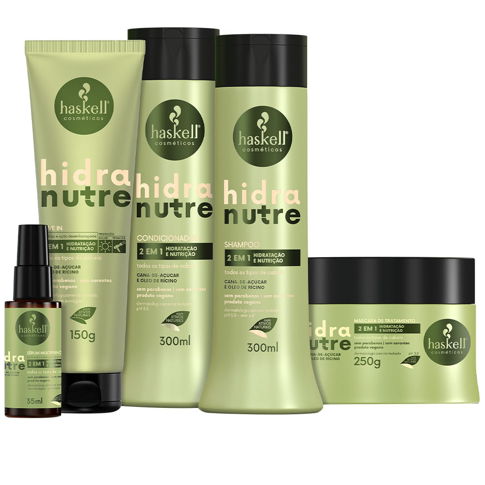 Miniatura Sérum Capilar Haskell Hidranutre 35ml
