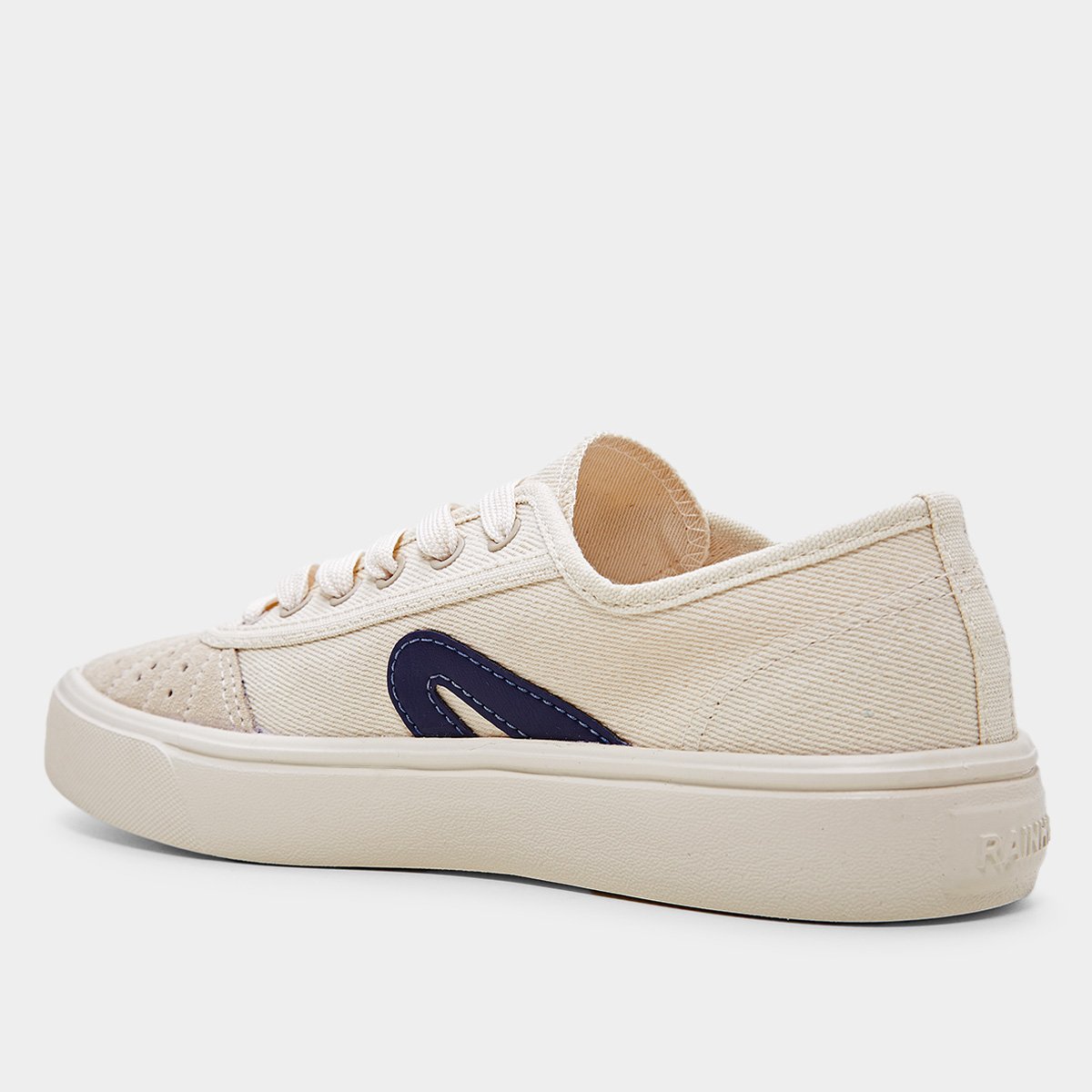 Miniatura Tênis Rainha Vl 2500 Comfort Unissex Bege+Marinho - 34