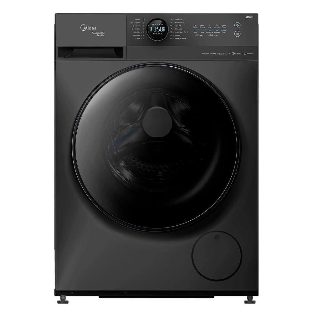Miniatura Lava e Seca 13KG Midea Healthguard Titanium Conectada MF200D130WB/GK-01 110V