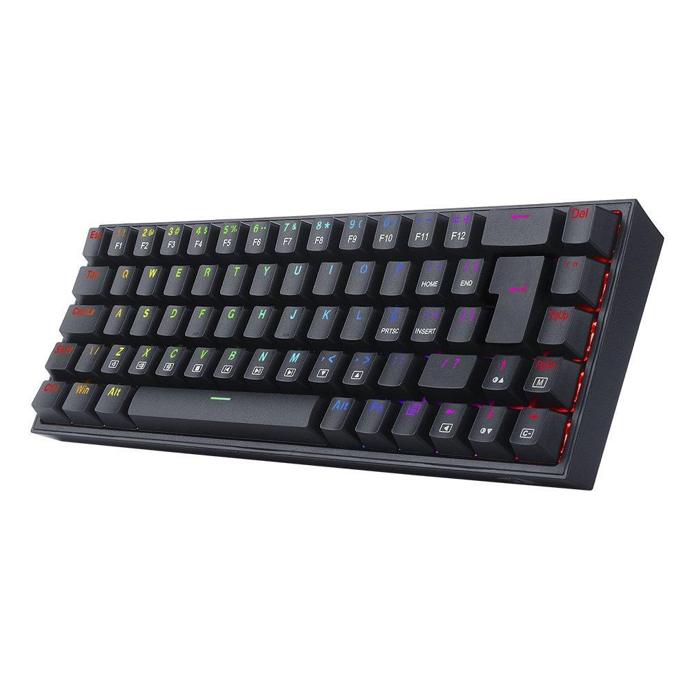 Miniatura Teclado Gamer Redragon Castor Rgb K631 Switch Blue Abnt2