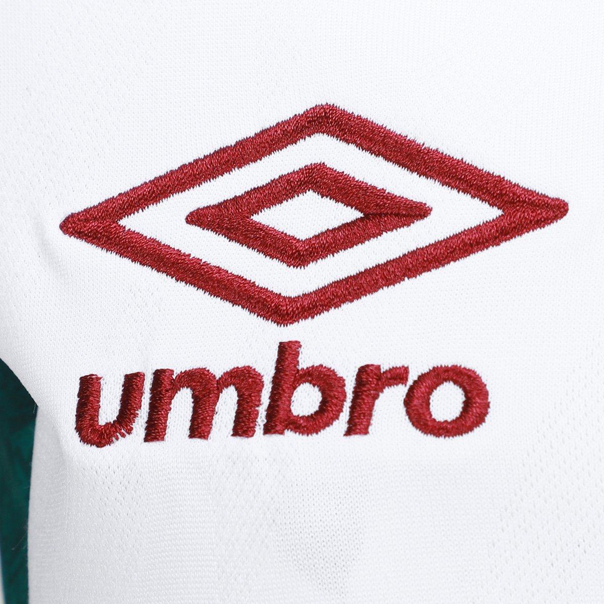 Miniatura Camisa Fluminense II 25/26 s/n Torcedor Umbro Feminina Branco+Vermelho - G