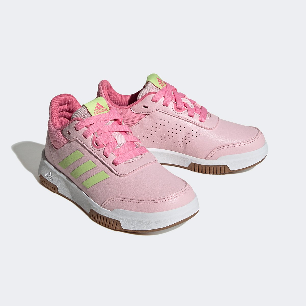 Miniatura Tênis Juvenil Adidas Tensaur Sport Rosa Claro - 26