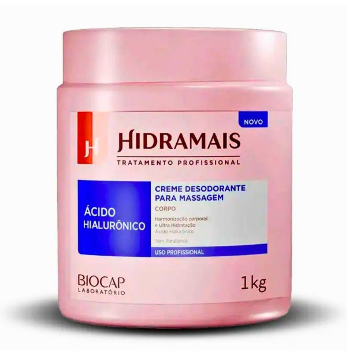 Miniatura Creme Corporal Hidratante Ácido Hialurônico Hidramais 1 Kg