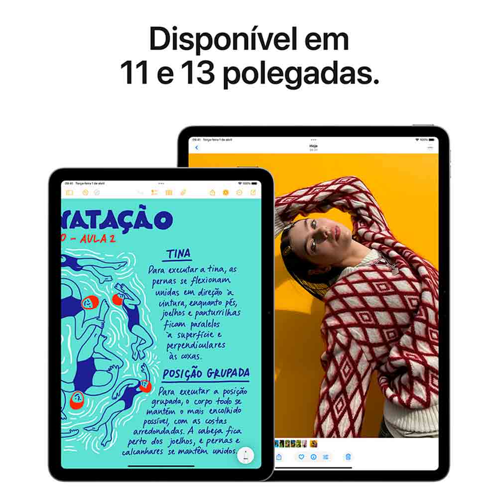 Miniatura iPad Air Apple Processador M3 (11", Wi-Fi, 256GB) - Branco Bivolt