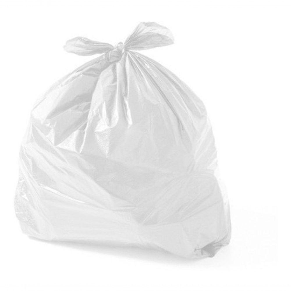 Miniatura Saco De Lixo 40 Litros Colorido Branco Com 100 Unidades