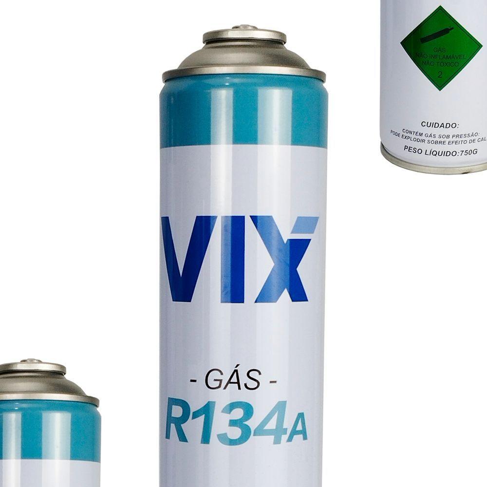 Miniatura Gás Refrigerante R134a Vix Cilindro De 750g - Marca Vix único