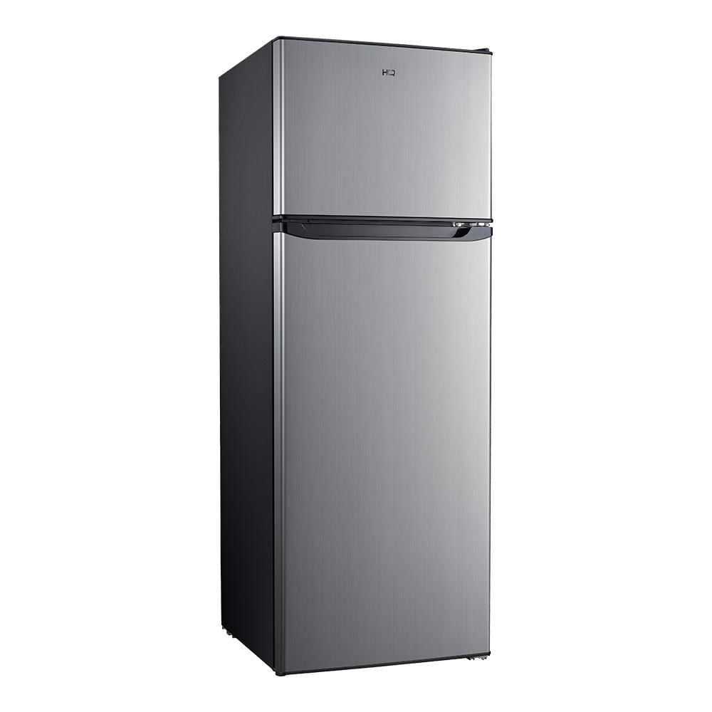 Miniatura Geladeira Refrigerador HQ Frost Free 360 Litros Cinza/preto HQ-360RFF 220V