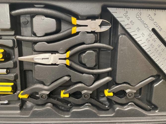 Kit Profissional Maleta Carrinho Jogo Ferramentas 218 Peças