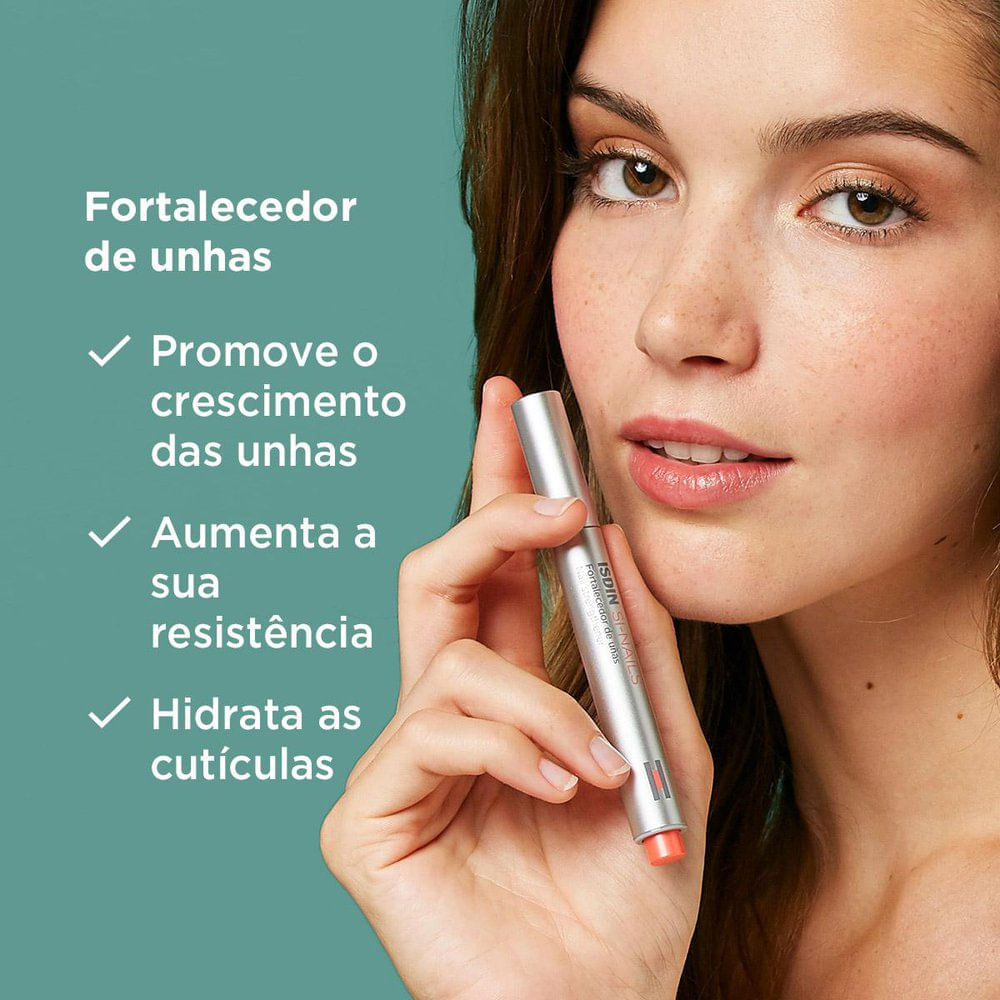 Miniatura Caneta Fortalecedora de Unhas Frágeis Isdin Si-Nails 2,5ml