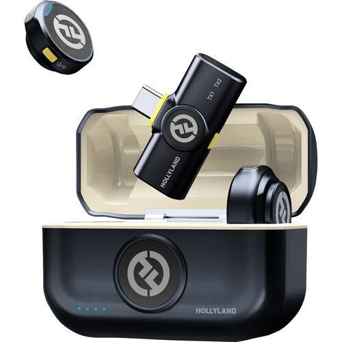 Miniatura Microfone Hollyland Lark M2 Duo Usb-C Duplo 2 Pessoas Sem