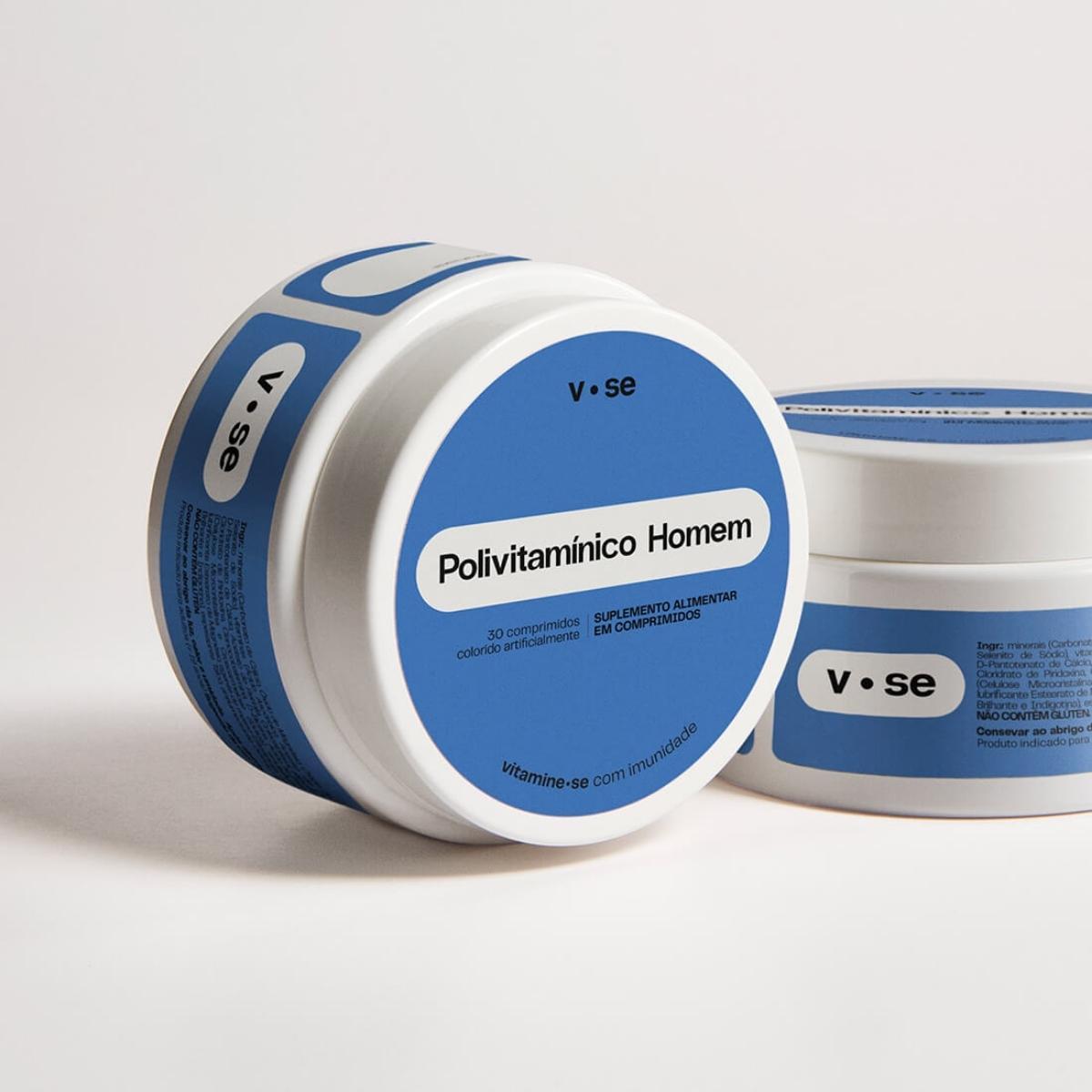 Miniatura Kit 3 Suplementos Alimentares Vitamine-Se Saúde Masculina
