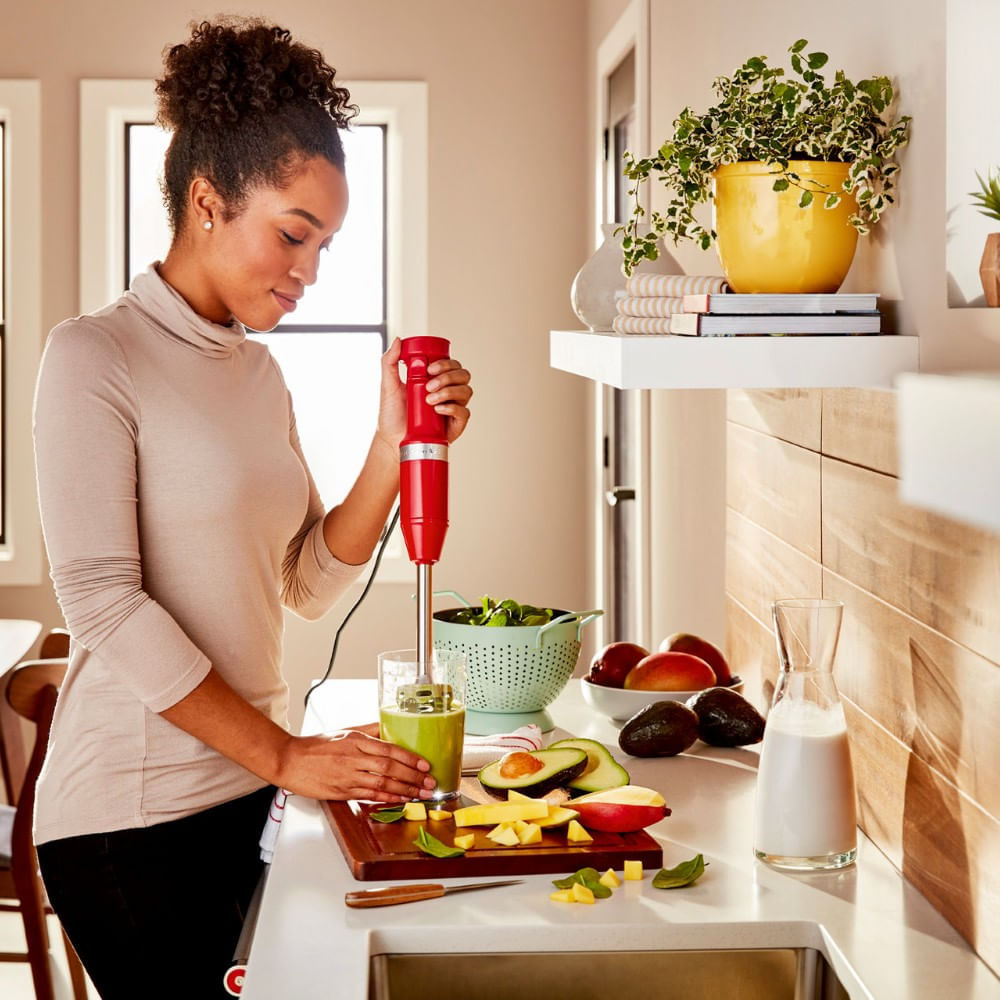 Mixer de Mão com Velocidade Variável KitchenAid Empire Red - KEB53AV 110V