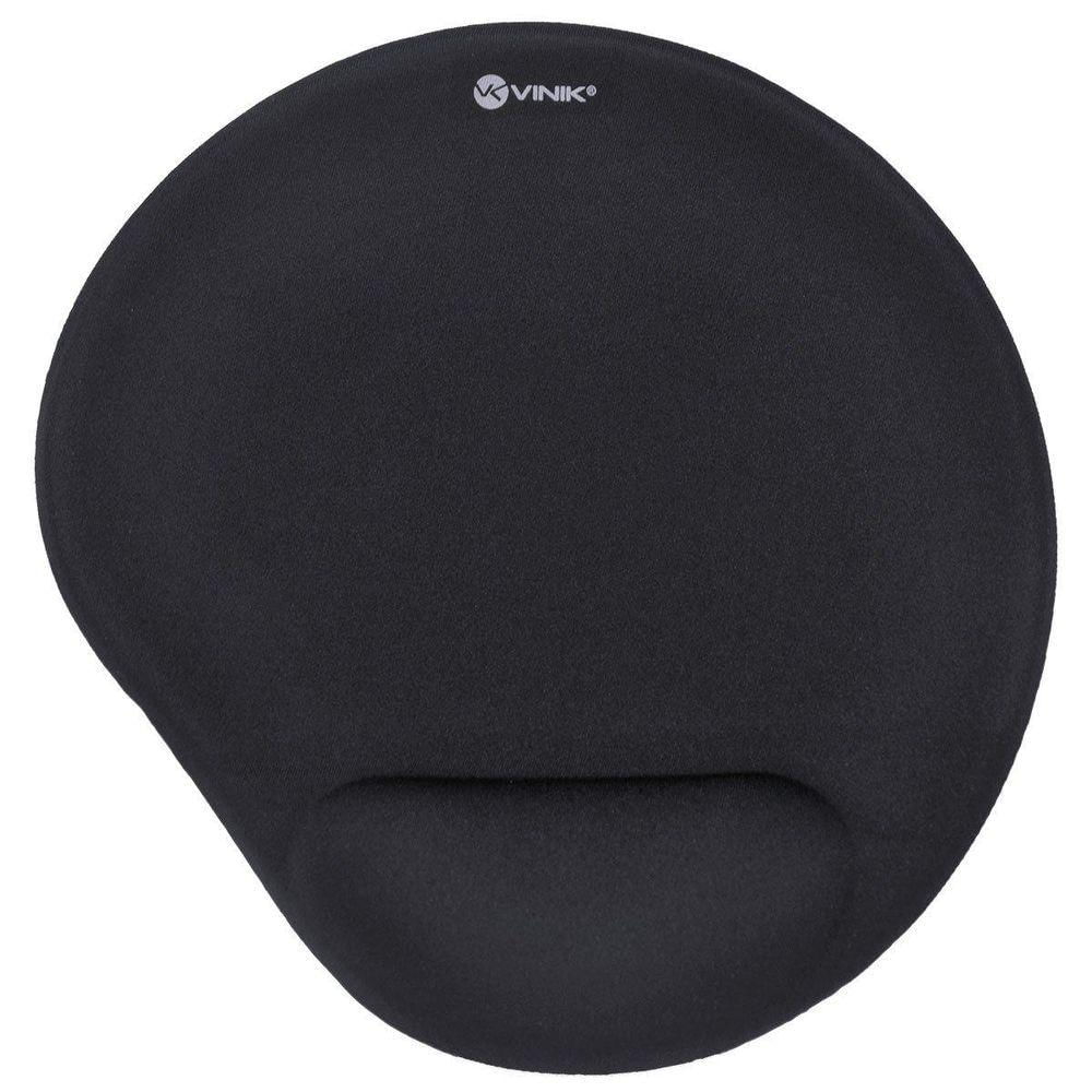Miniatura Mouse Pad Com Apoio De Pulso Em Gel Mpg-10p Preto