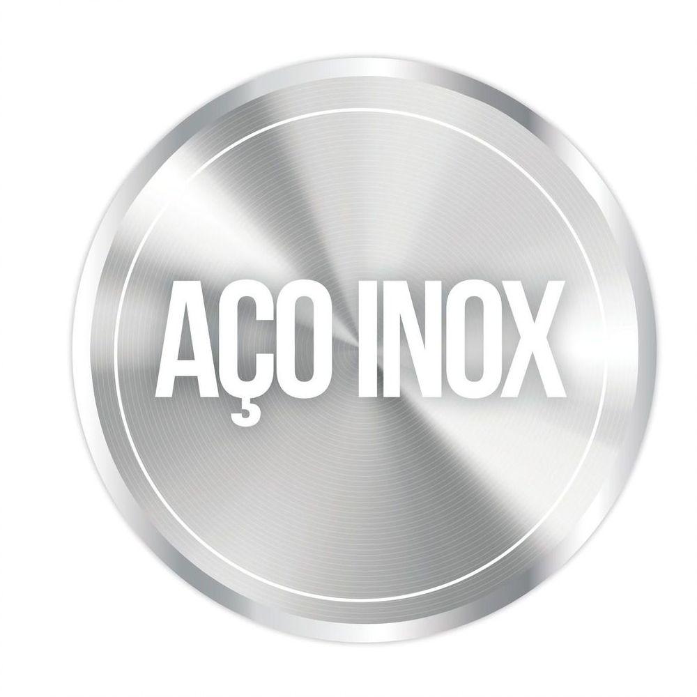 Miniatura Rodizio Giratório Aço Inox 3 Pol. Placa Sem Freio Glpi.312