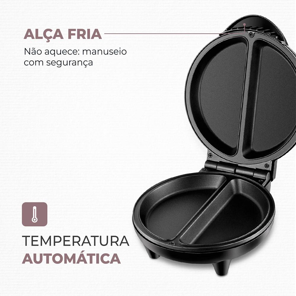 Omeleteira Elétrica Mondial Easy Omelet OM-02 Preta 220V 220V